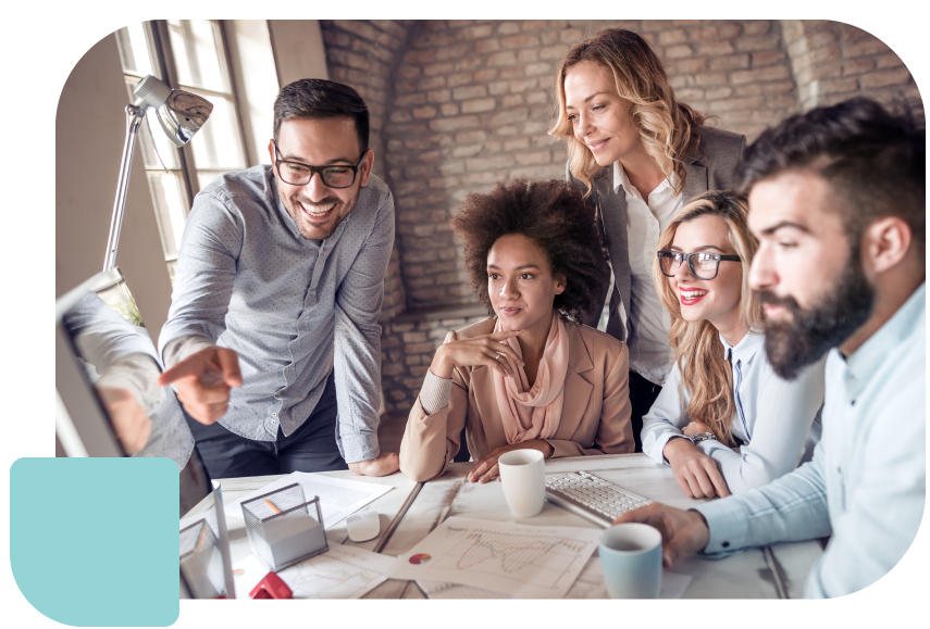 maximize productivity mindflow adult Adult team working